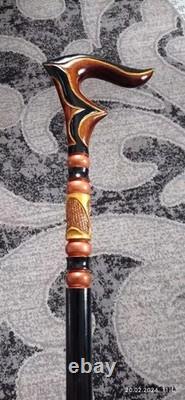 Walking cane women Walking cane stick Hand carved walking stick Hiking stick