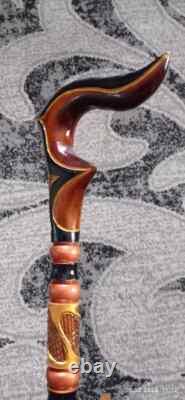 Walking cane women Walking cane stick Hand carved walking stick Hiking stick
