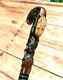 Walking stick, Christian Cross Wooden Walking Stick Cane Wood carved crafted