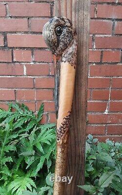Walking stick / dress stick hand carved Woodcock shooting stick