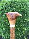 Welsh Handcrafted Carved Cock Pheasant Head Handle Walking Stick