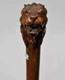 Wooden Bird Walking Stick Hand-Carved Walking Cane for Nature Lovers