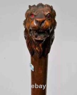 Wooden Bird Walking Stick Hand-Carved Walking Cane for Nature Lovers