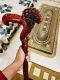 Wooden Walking Stick Cane Lion Head Palm Grip Ergonomic HandleAnimal Wood Carved