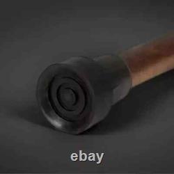Wooden walking stick carved snake animal handle for men women walking cane GT