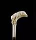 Wooden walking stick hand carved animals handmade wooden walking cane
