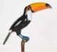 Wooden walking stick hand carved beautiful bird wooden walking cane