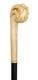 Wooden walking stick hand carved handmade wooden walking cane