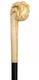 Wooden walking stick hand carved handmade wooden walking cane