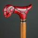 Wooden walking stick hand carved stylish wooden walking cane