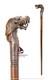 ZAIN Dragon Handle Walking Stick Wooden Hand Carved Walking Cane Valentine Gift